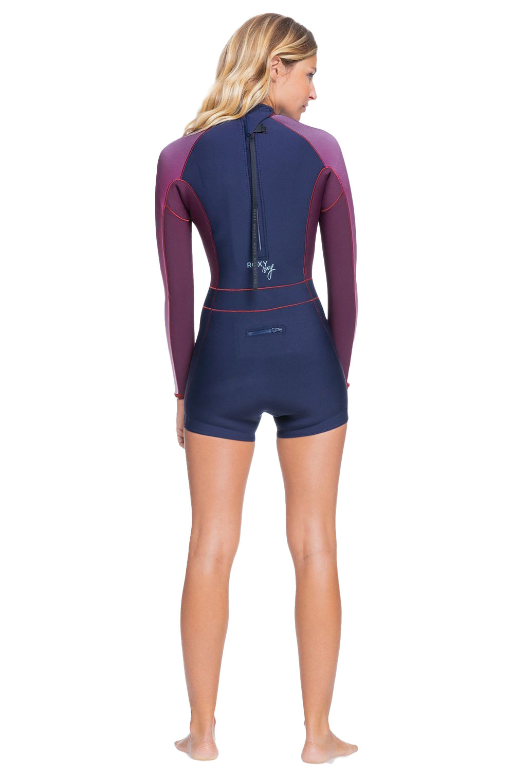 ROXY Women's 1.5mm Rise Collection Back Zip Long Sleeve Springsuit Wetsuit