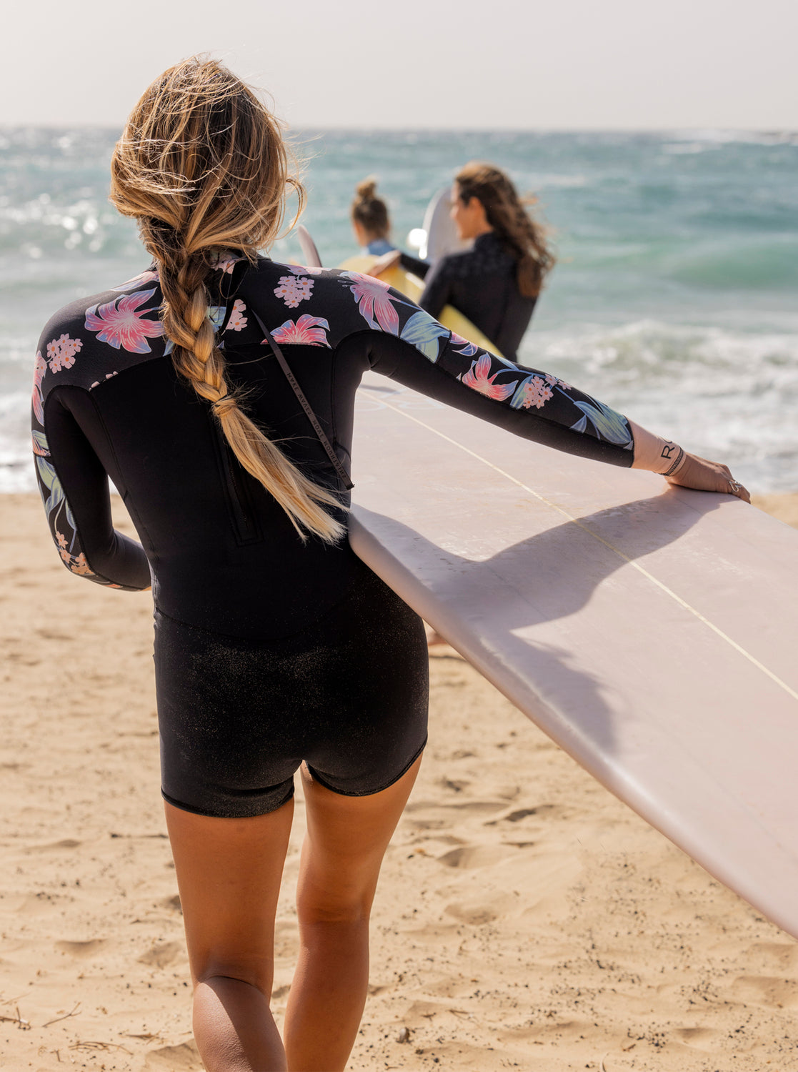 ROXY Womens 2mm Swell Series Long Sleeve Back Zip Springsuit