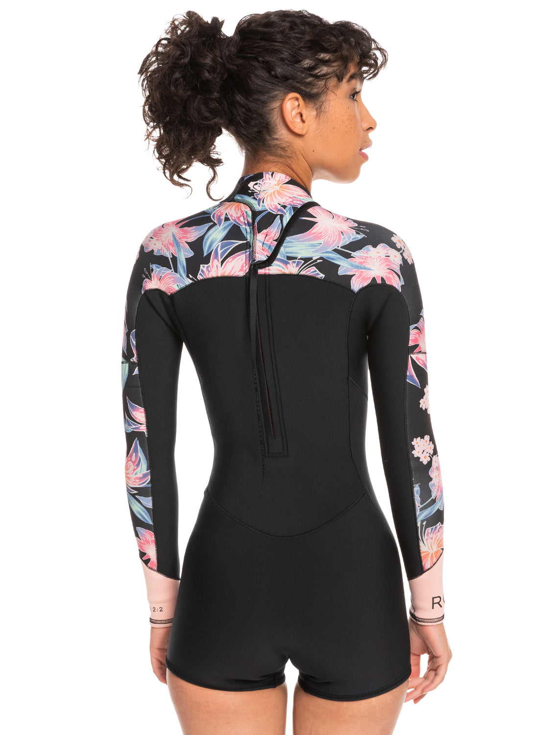 ROXY Womens 2mm Swell Series Long Sleeve Back Zip Springsuit