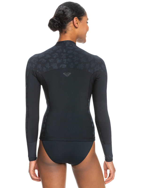 ROXY Womens 1mm Swell Series Neoprene Wetsuit Jacket