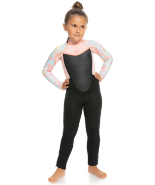 Roxy Girls (2-7yrs) 3/2mm Prologue Back Zip Steamer
