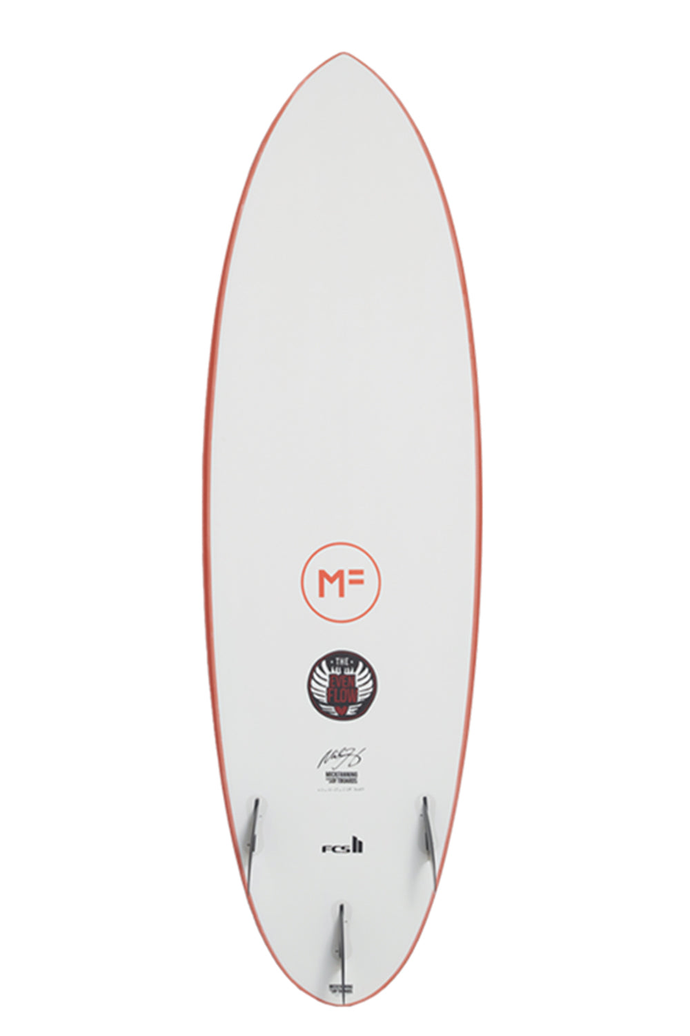 Mick Fanning MF Evenflow Softboard - Comes with Fins