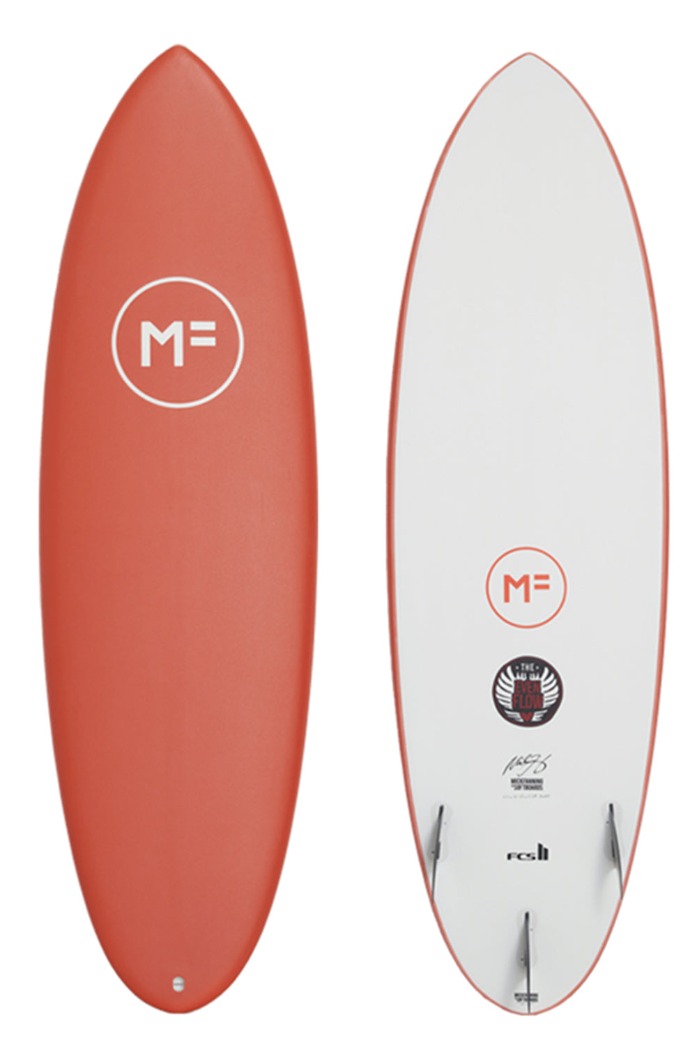 Mick Fanning MF Evenflow Softboard - Comes with Fins