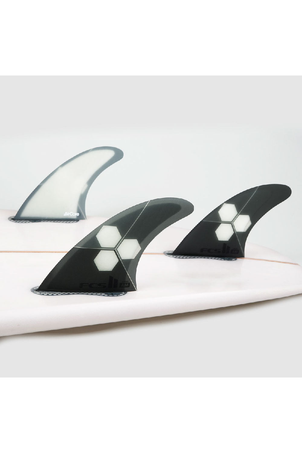 FCS 2 AM PC Ultra Light Tri Quad Fin Set