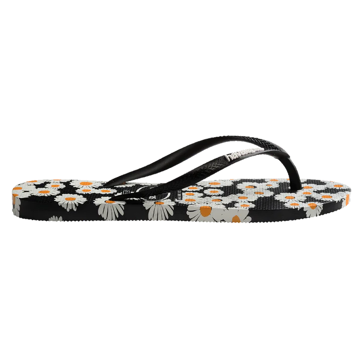 Havaianas Slim Daisy Caitii Thongs