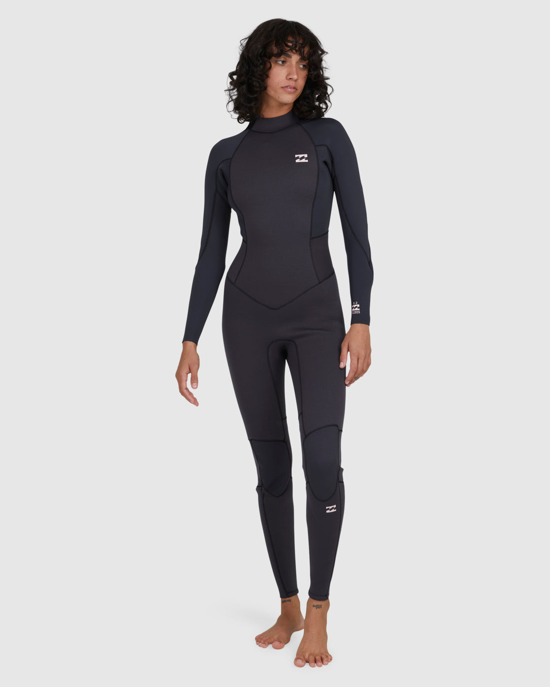 Billabong Women's 3/2mm Launch Back Zip Steamer Wetsuit