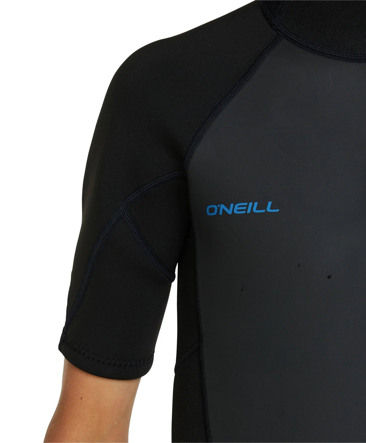 O'Neill Boys Reactor 2 Back Zip 2mm Short Sleeve Springsuit