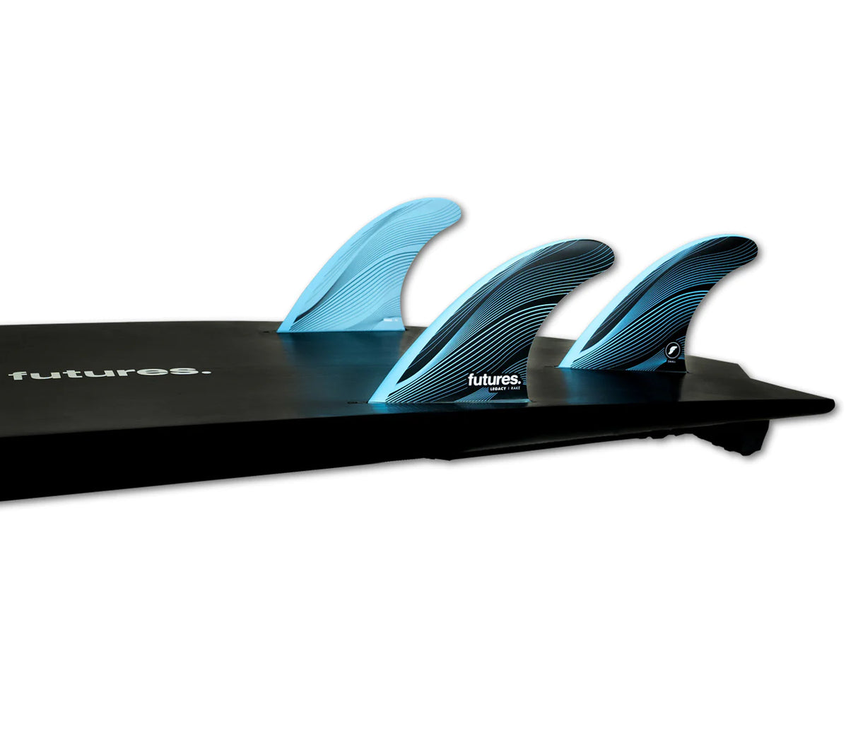 Futures Fins Legacy Series Rake Thruster Fin Set