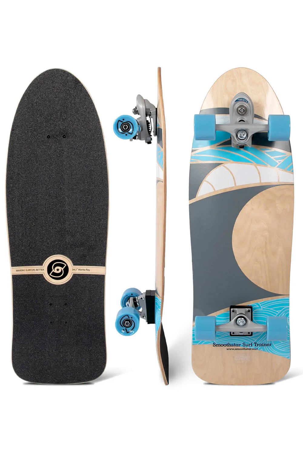 Smoothstar 35.5" Manta Ray Skateboard | Sanbah Australia