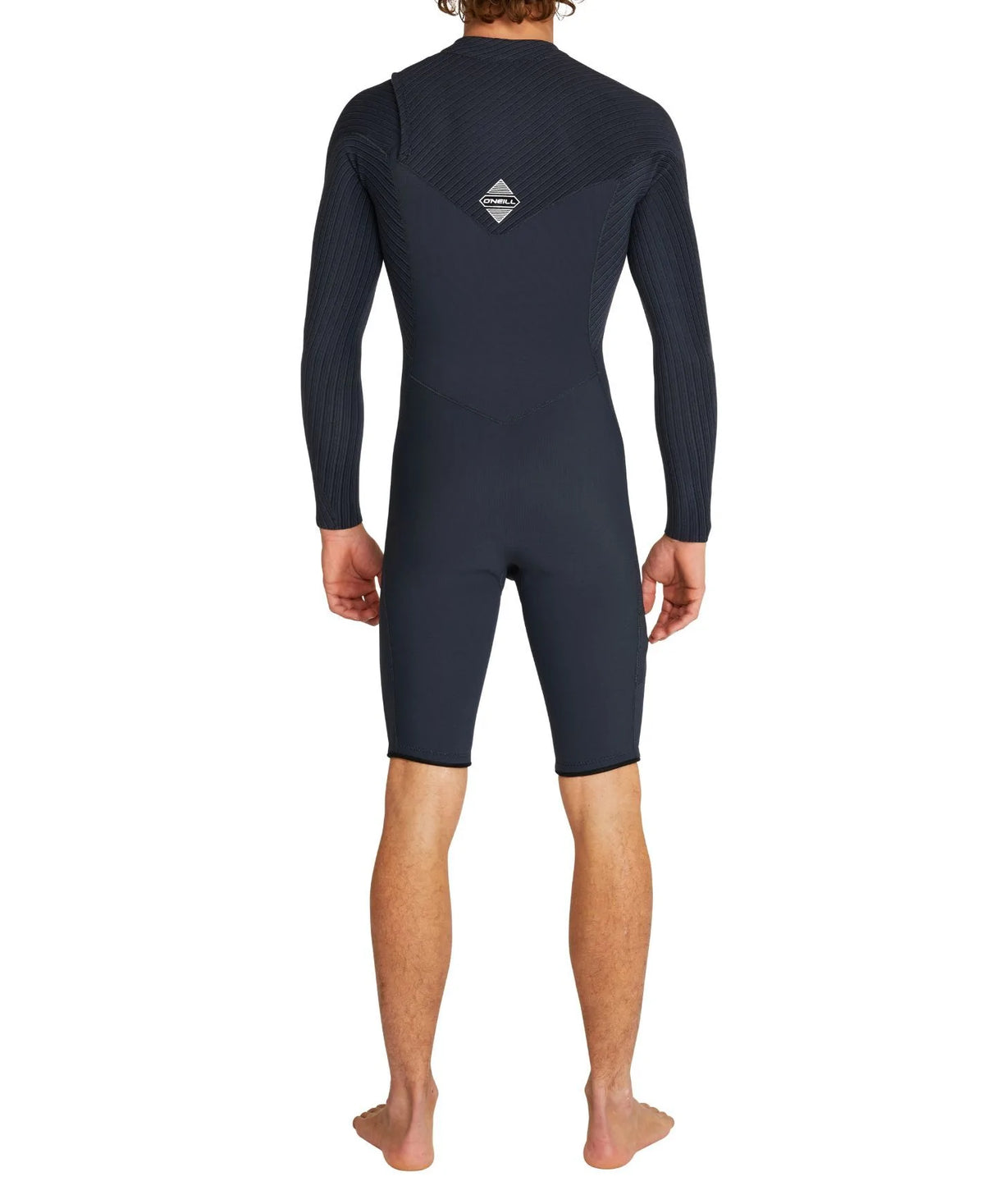 O'Neill Mens Hyperfreak 2mm Chest Zip LS Springsuit