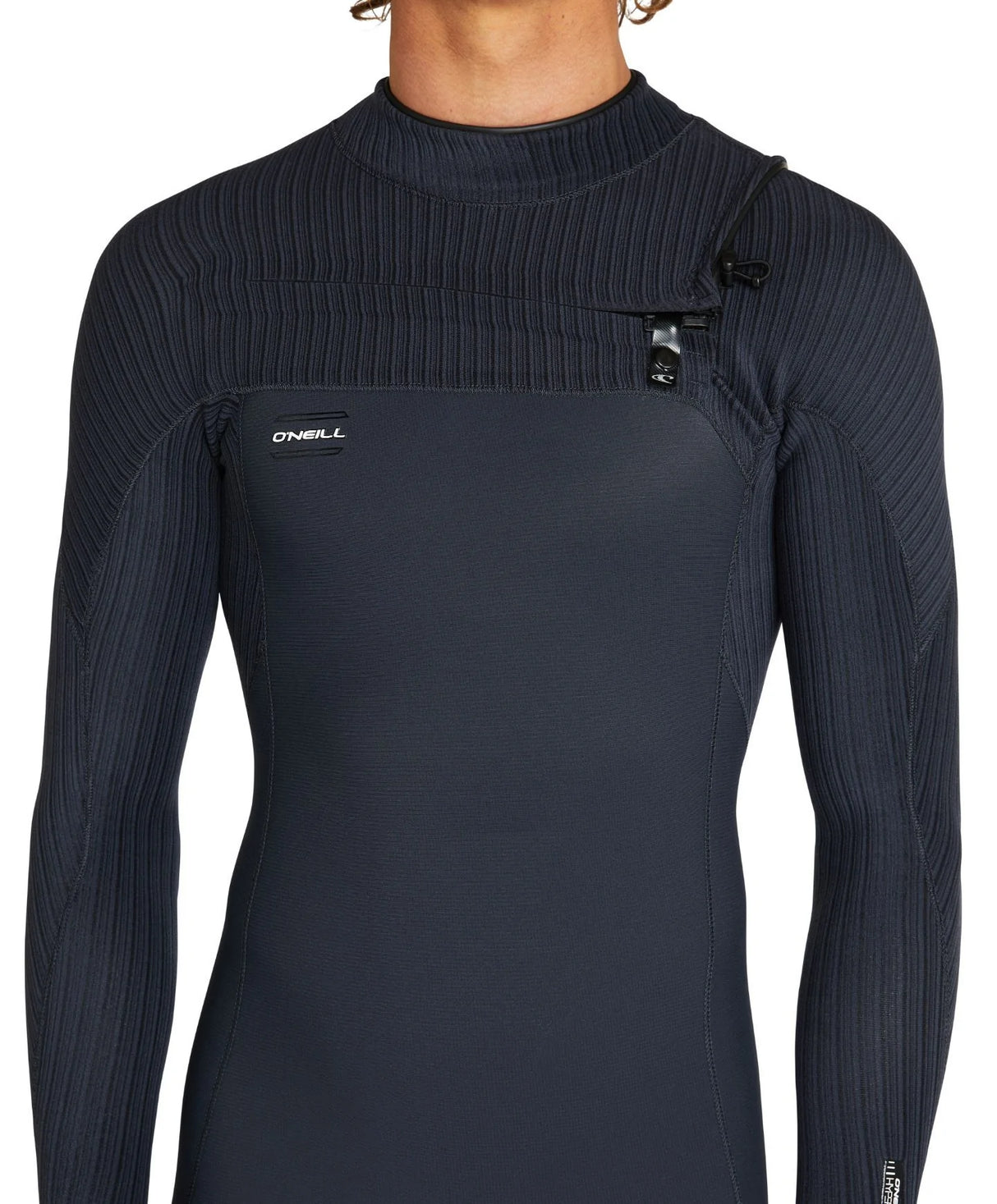 O'Neill Mens Hyperfreak 2mm Chest Zip LS Springsuit