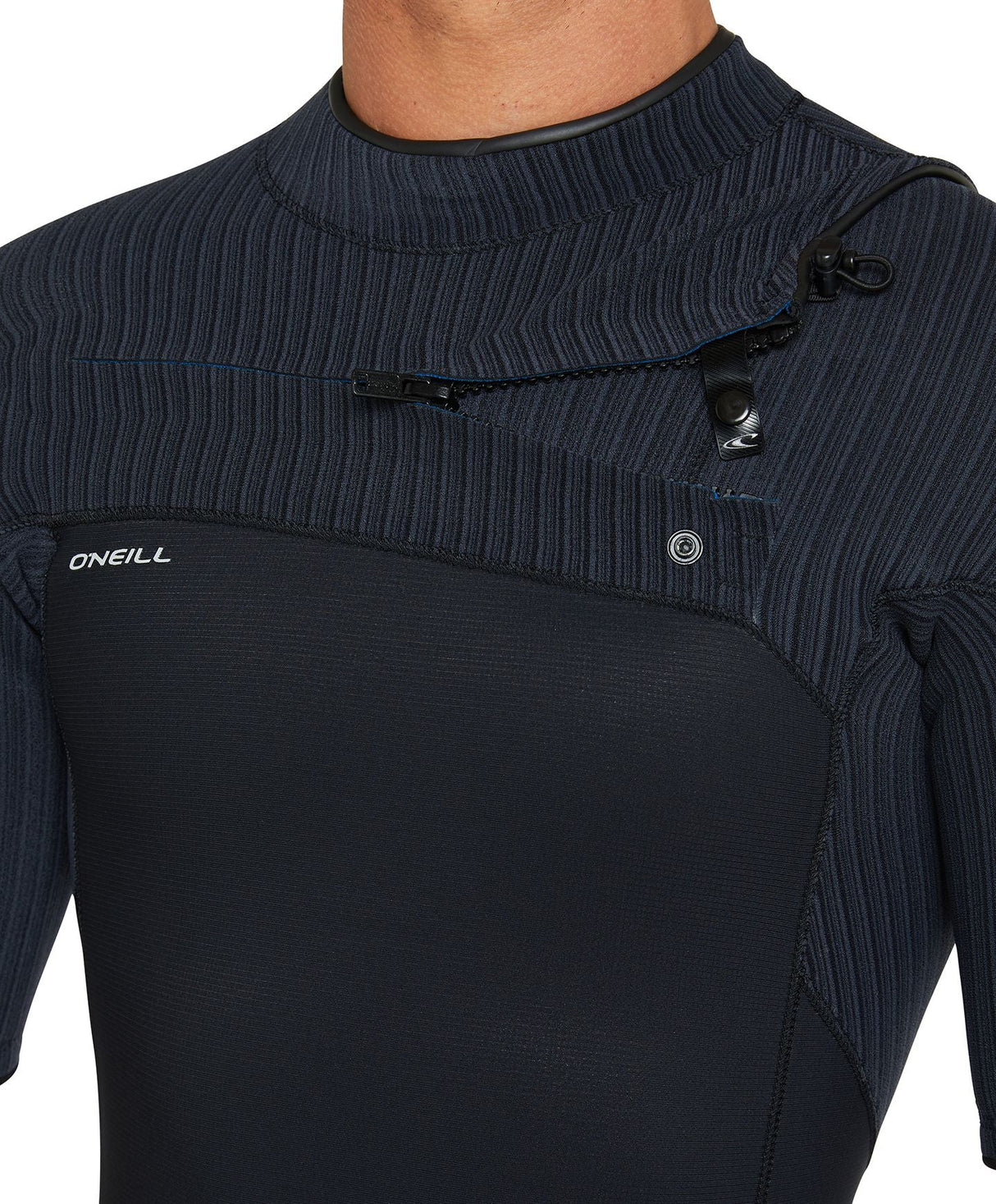 O'Neill Men's Hyperfreak 2mm Short Arm Chest Zip Steamer