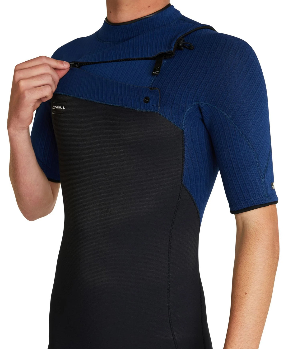 O'Neill Men's Hyperfreak 2mm Short Arm Chest Zip Steamer