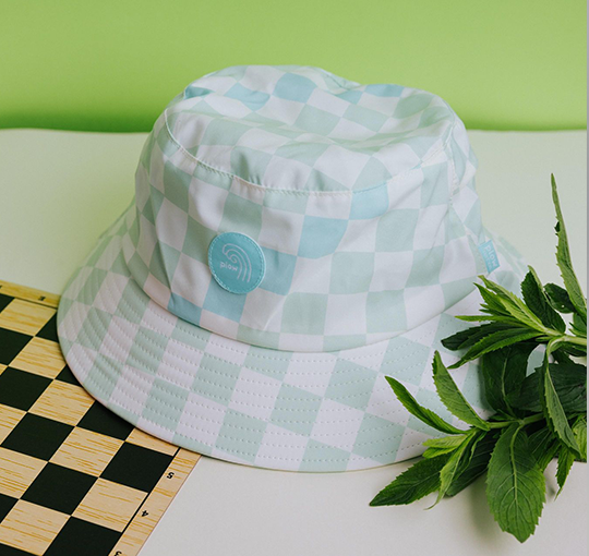 Plow Surf Co Mint Check Surf Hat