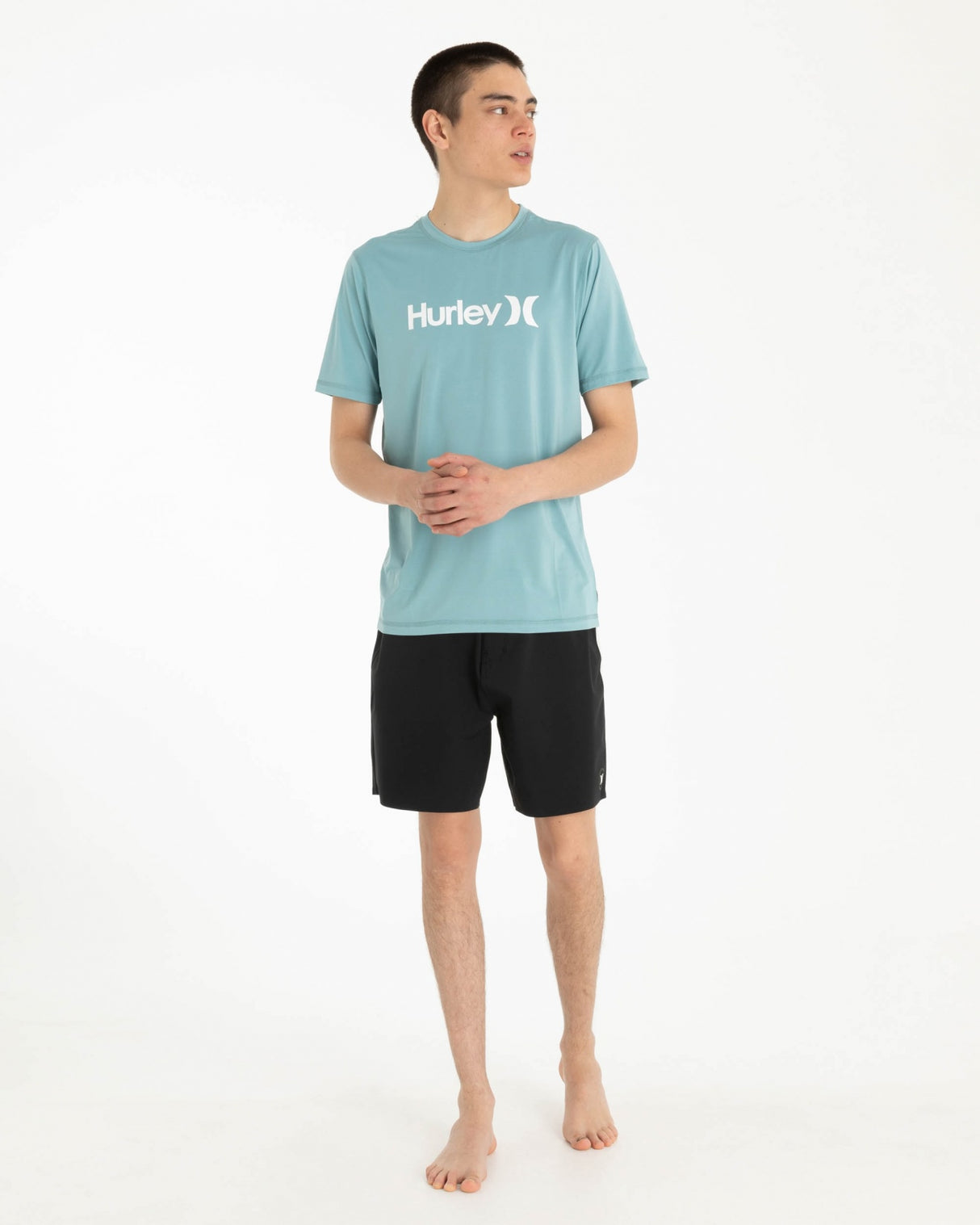 Hurley Mens One And Only Short Sleeve Rash Shirt