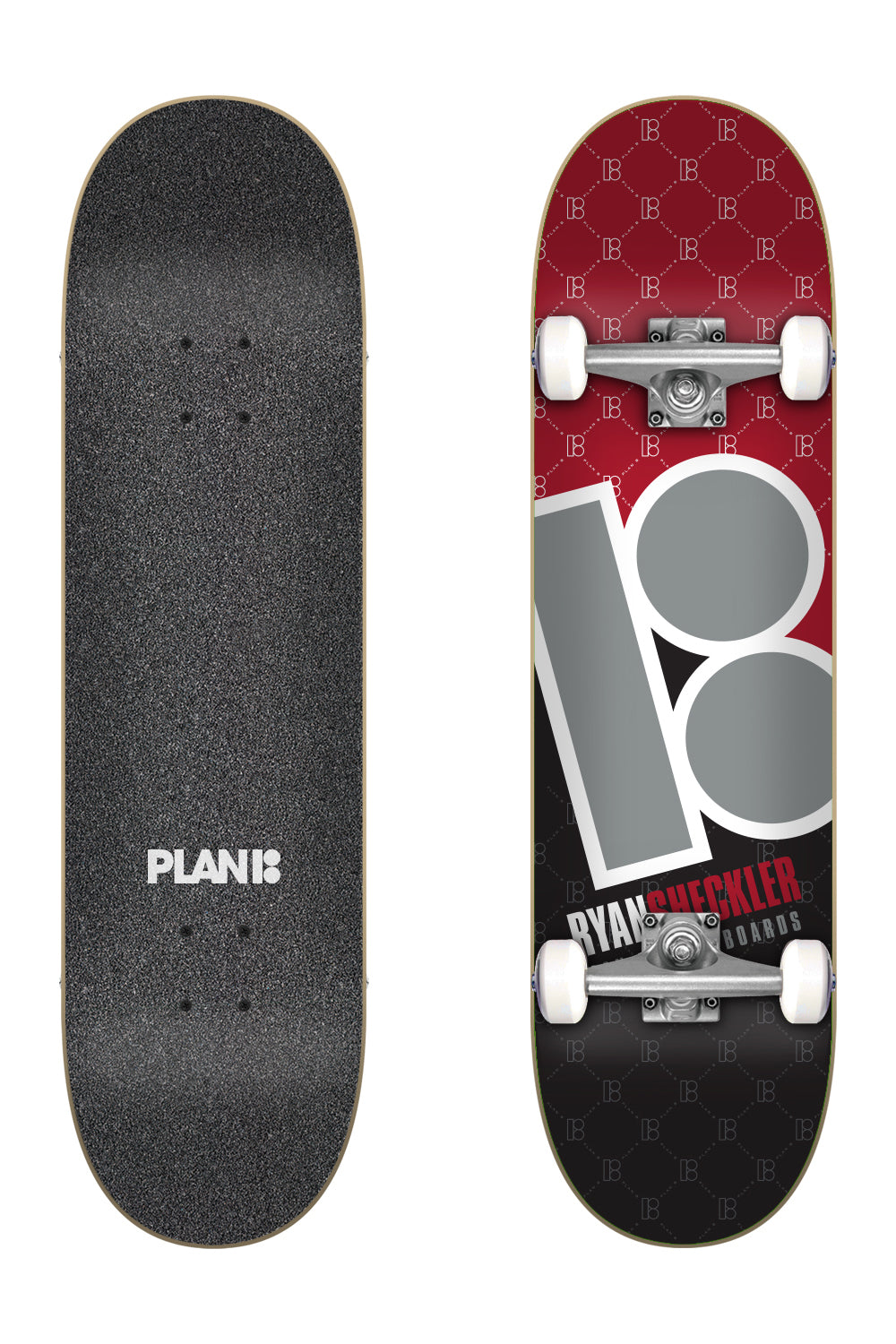 Plan B Complete - Sheckler Corner Skateboard