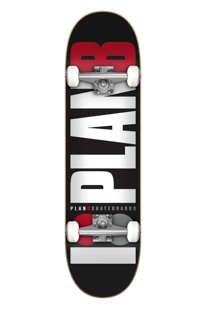 Planche De Skate Complète Plan B Patch Rouge – Dimensions 8,375" X 32,125"