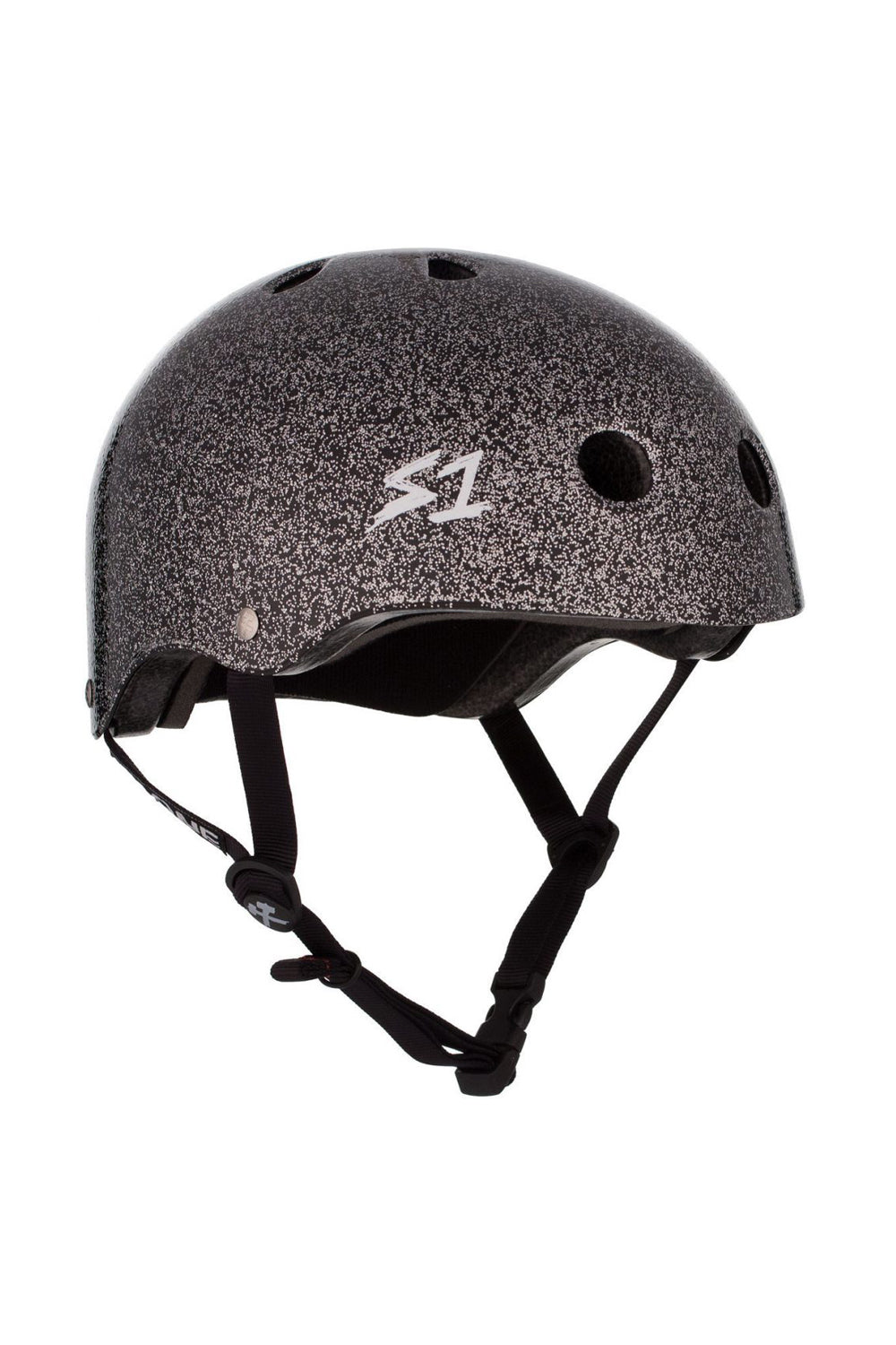 S1 Lifer Helmet - Black Gloss Glitter