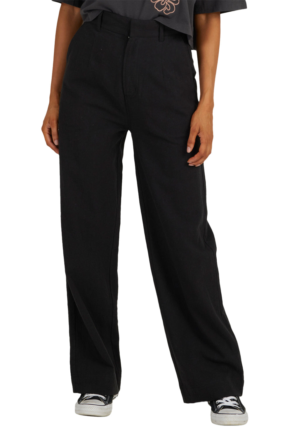 RVCA Womens Textured West Coast Trouser | Sanbah Australia