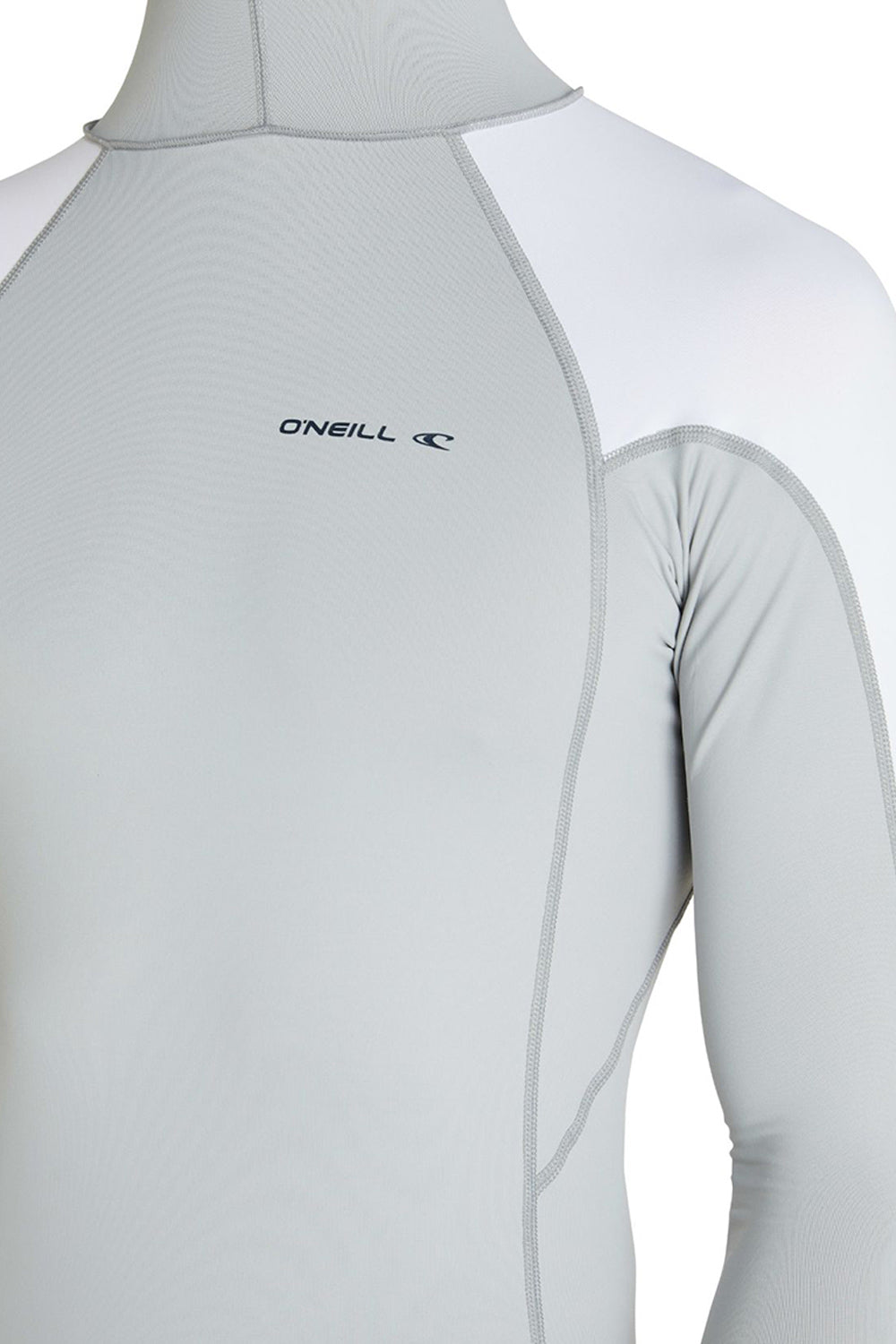 O'Neill Mens TRVLR Long Sleeve Hooded Rash Vest