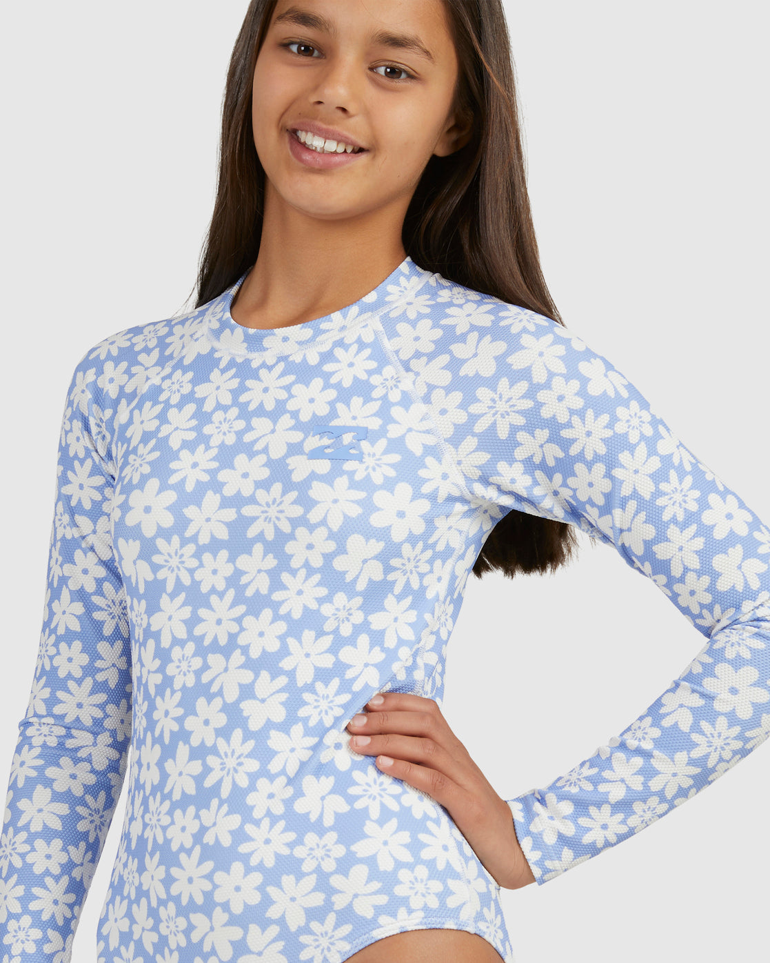 Billabong Girls (6-14) Feelin Sweet Bodysuit Rash Vest