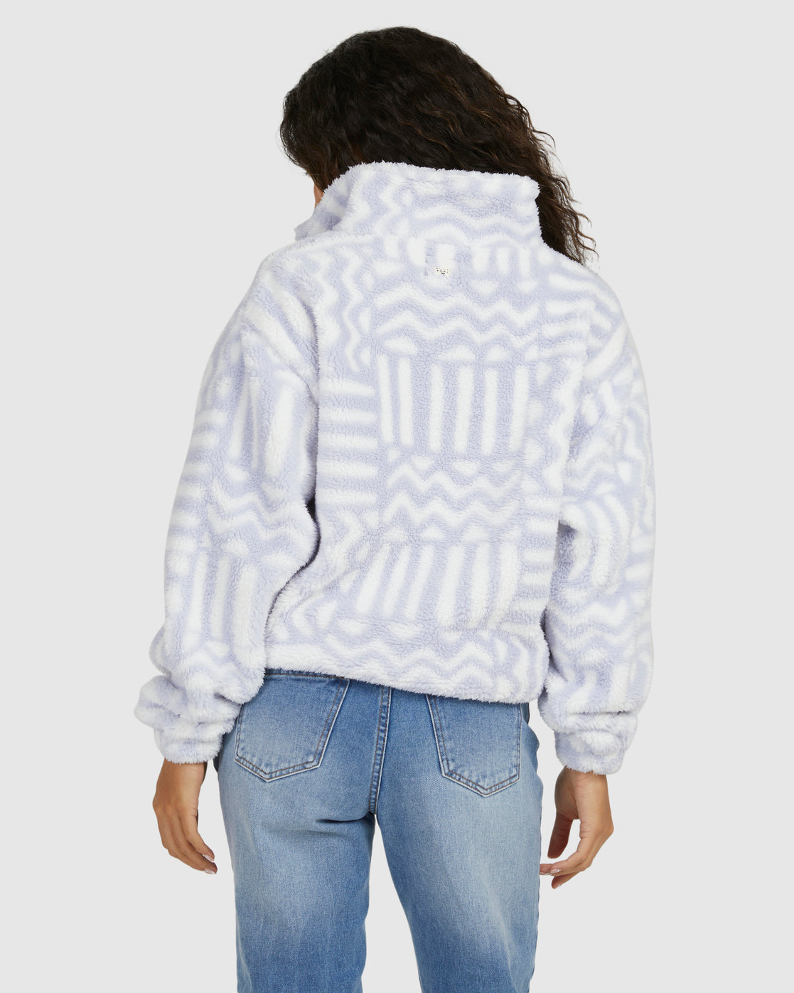 Billabong Womens Your Smile Half Zip Crew