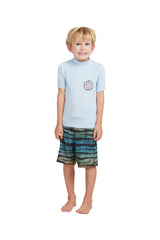 Billabong Boys (0-7) Groms Gecko Regular Fit Rash Shirt 