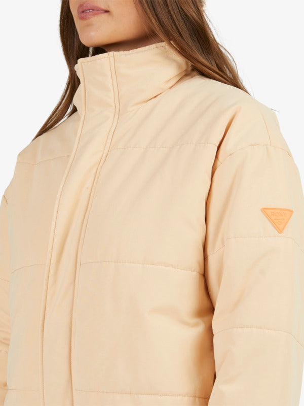 Roxy Womens New Age Cropped Puffer Jacket