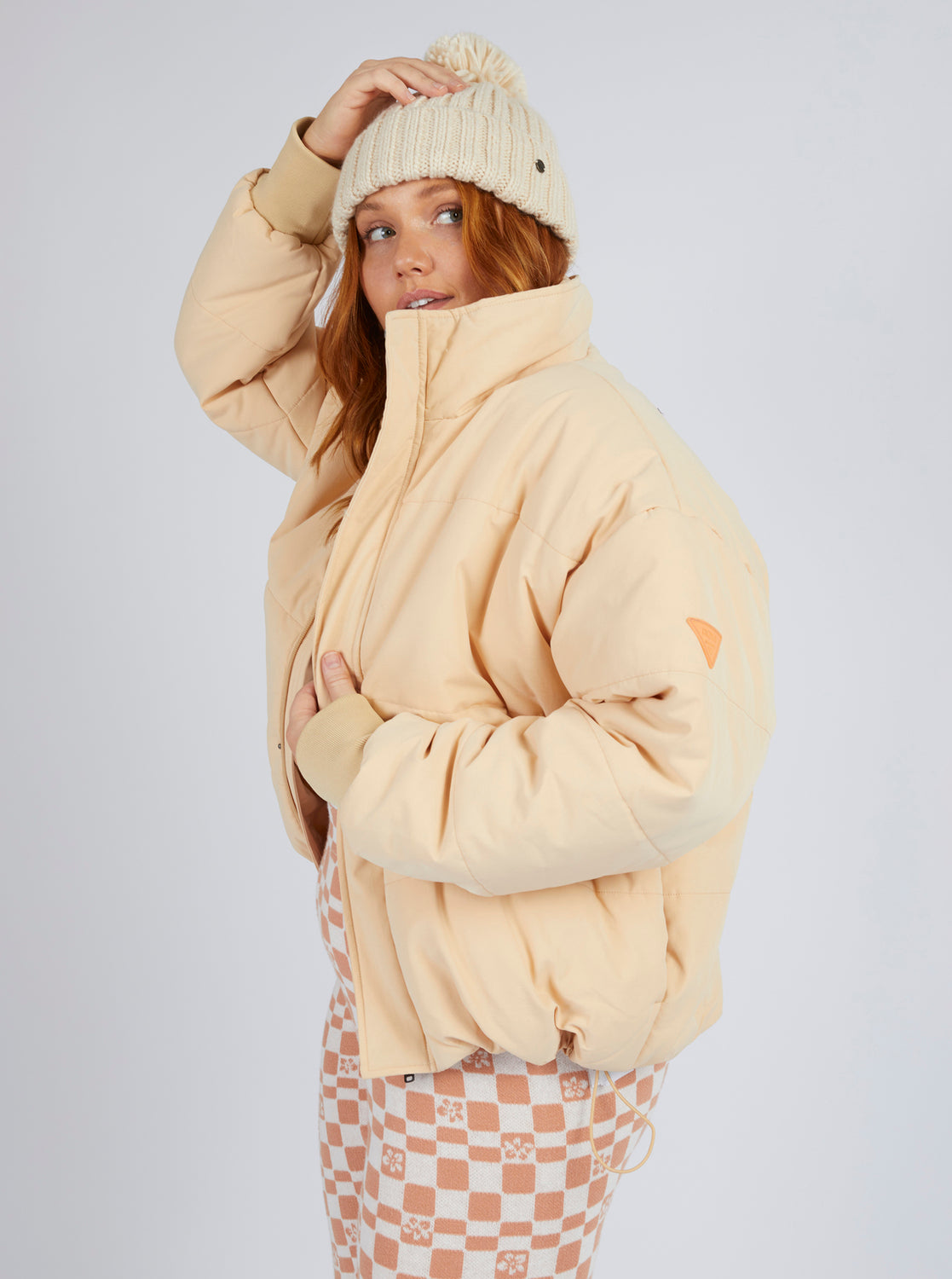 Roxy Womens New Age Cropped Puffer Jacket