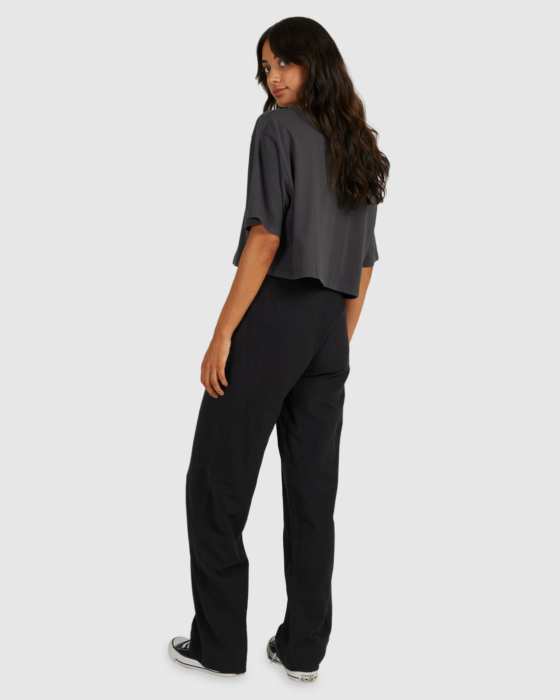 RVCA Womens Textured West Coast Trouser