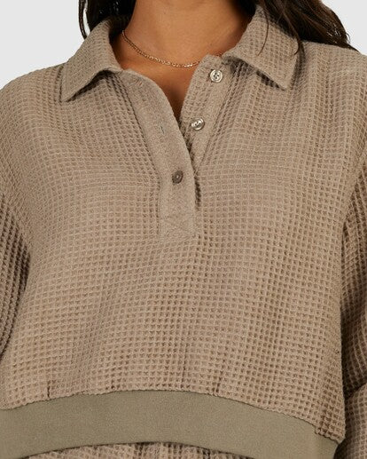 RVCA Womens Waffle Jersey