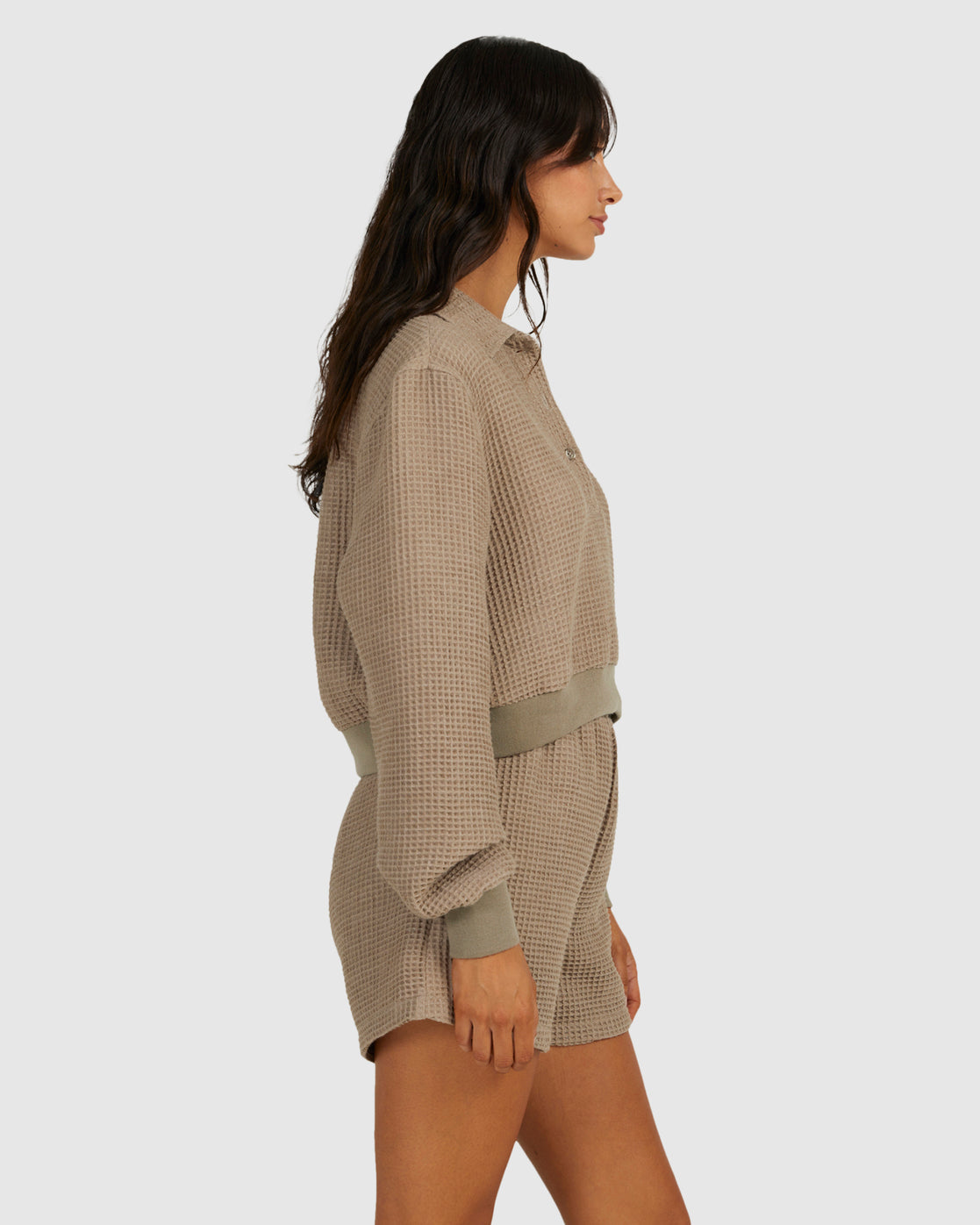 RVCA Womens Waffle Jersey