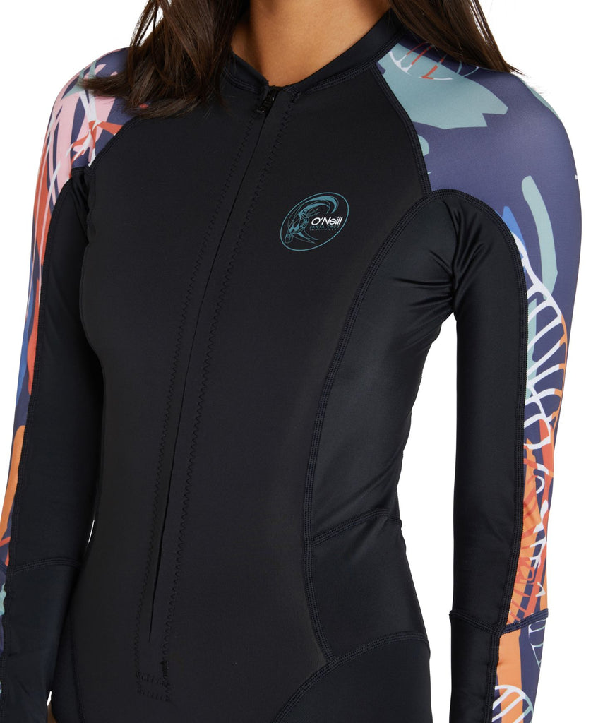 O'Neill Women's 1mm Bahia Neo Skins LS Spring Suit Wetsuit