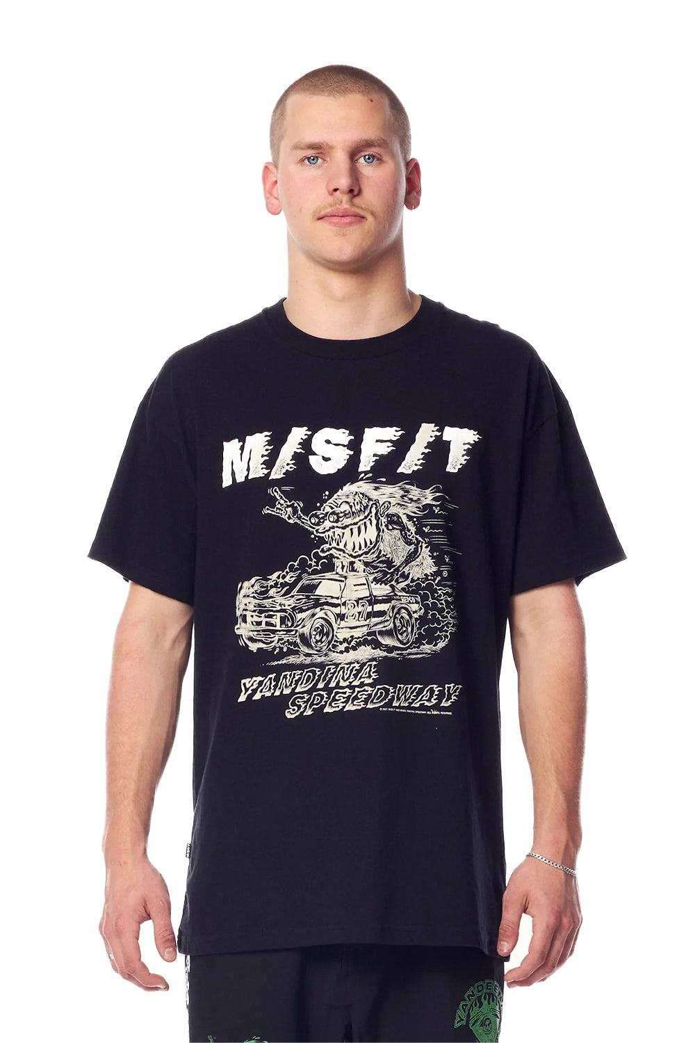MISFIT Mens Yandina Speedway 50/50 SS T-Shirt
