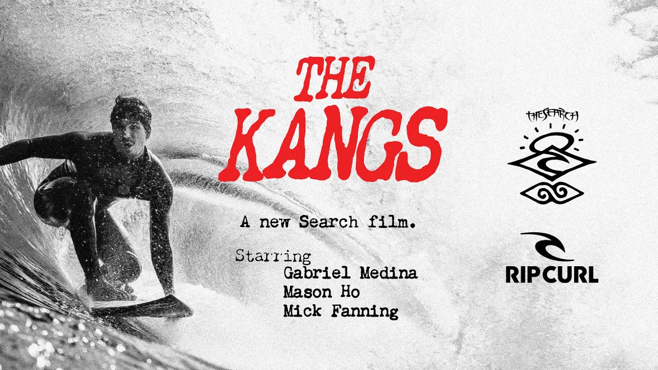 The Kangs: A New Search Film starring Mick Fanning, Gabriel Medina and Mason Ho.