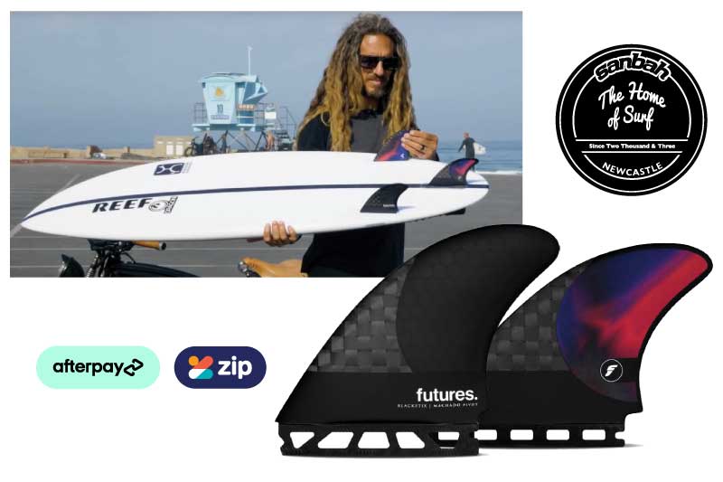 FUTURES MACHADO PIVOT Blackstix サーフボードフィン フューチャー