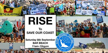 RISE TO SAVE OUR COAST  - STOP SEISMIC TESTING!