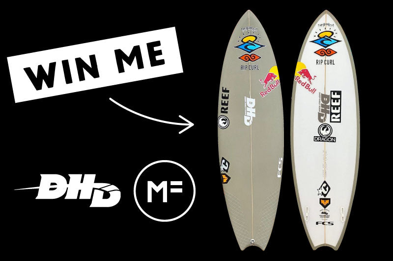 Win this DHD Mick Fanning Twin Fin!