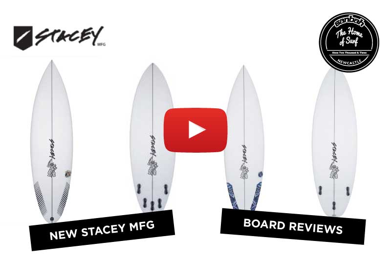 New Stacey Surfboards Board Reviews! Yeti Wolf & Lab Rat! In-store now!