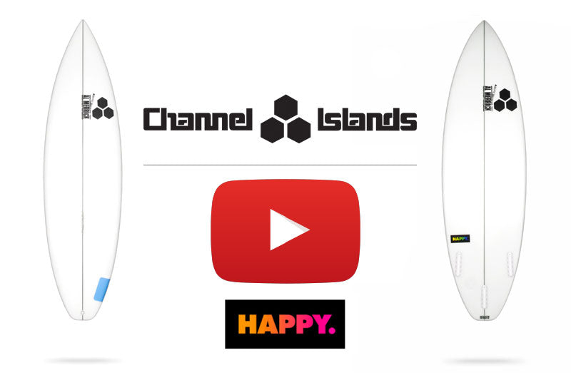 Channel Islands Happy board review by Sanbah.com