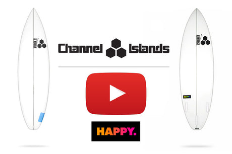 Channel Islands Happy board review by Sanbah.com