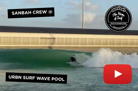 Sanbah Surf Crew at the URBN Surf Wave Pool in Melbourne!