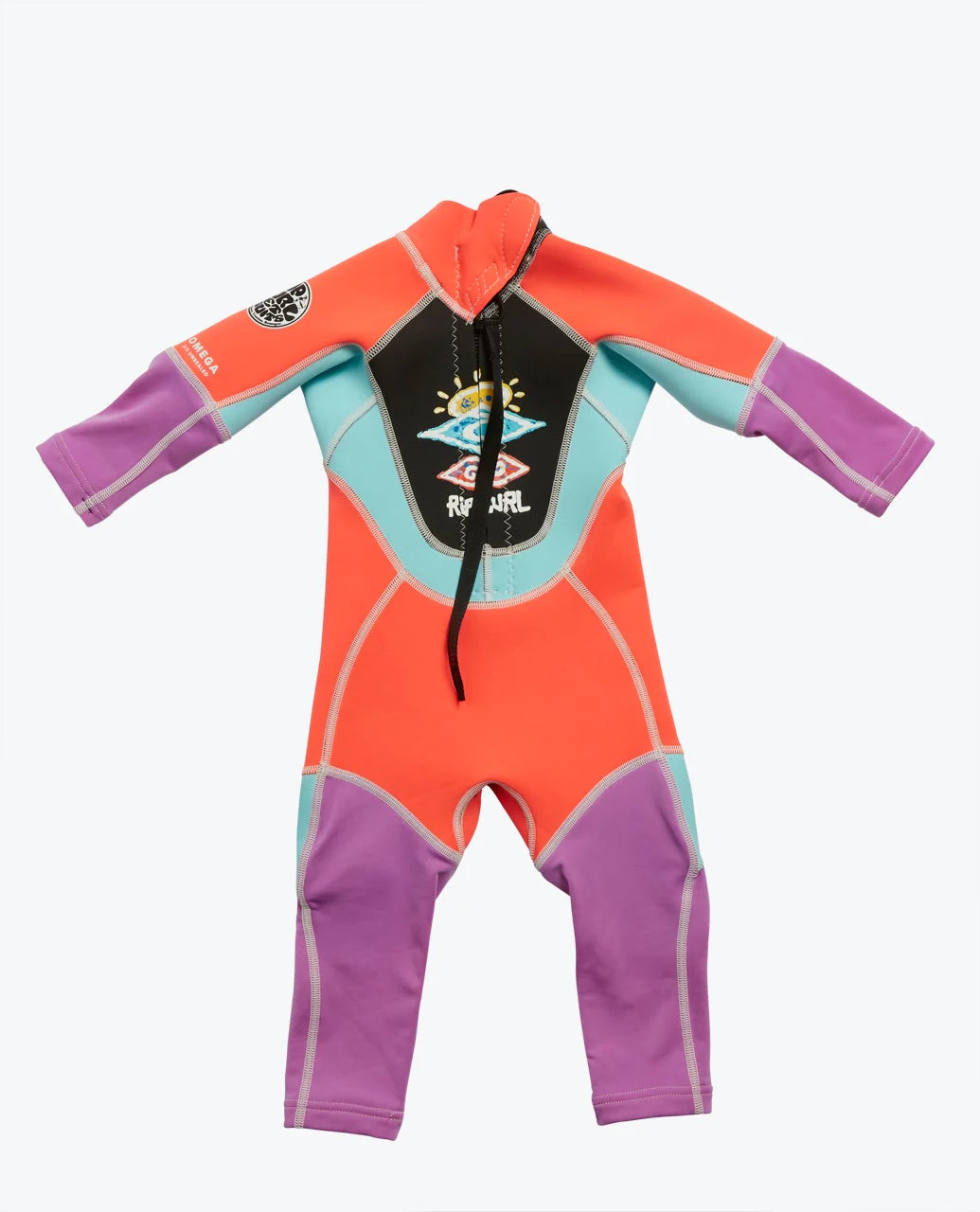 Rip Curl Groms Omega Back Zip Easy ON/OFF Wetsuit