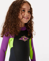 Rip Curl Groms Omega 3/2mm Full Back Zip Steamer