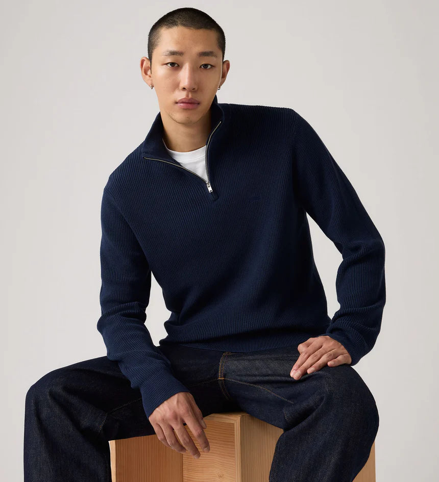 Levi's Men's Housemark Quarter Zip Sweater