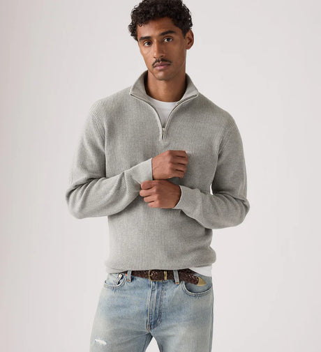 Levi's Men's Housemark Quarter Zip Sweater