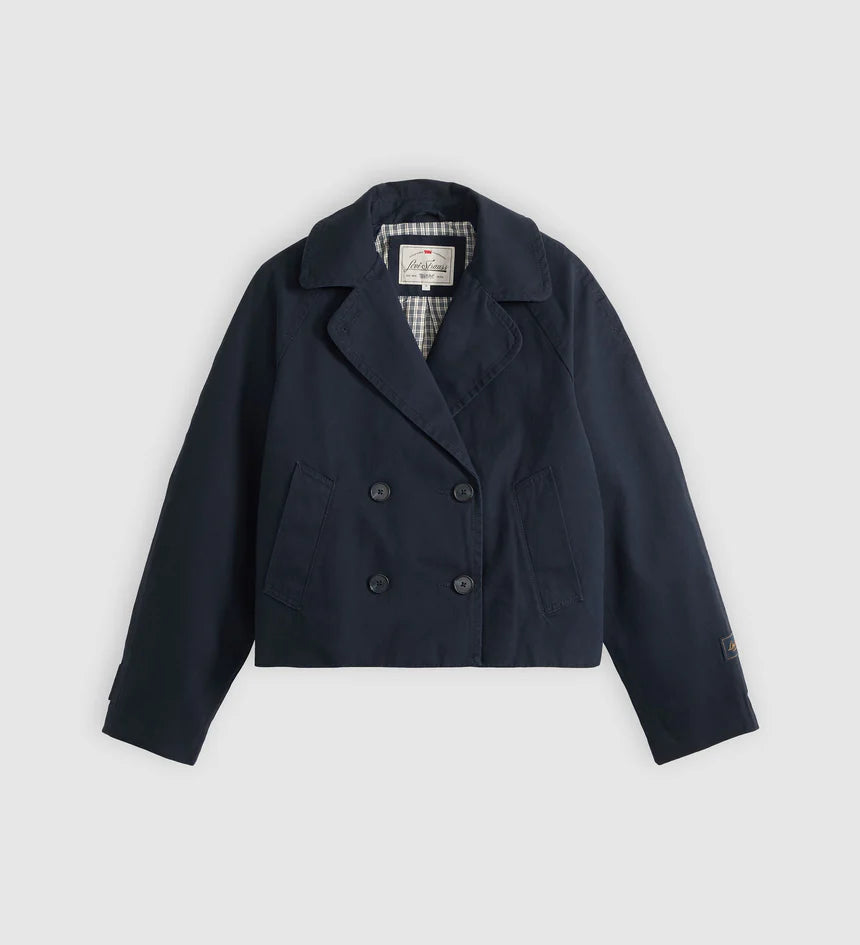 Levi's Womens Bree Cropped Swing Trench Jacket