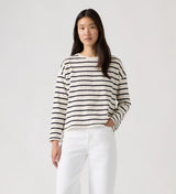 Levi's Womens Julie Slub Long-Sleeve Tee
