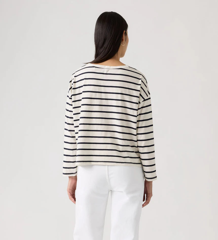 Levi's Womens Julie Slub Long-Sleeve Tee