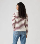 Levi's Womens Julie Slub Long-Sleeve Tee